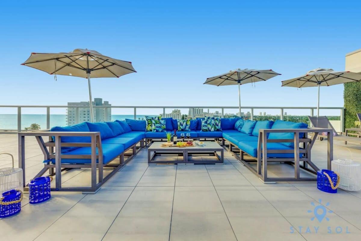 Apartamento Tropical Oasis - Rooftop Pool- Near Beach - Gym Hollywood Exterior foto